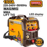 INGCO ING-MGT16058 Inverter MAG/MIG/MMA/TIG Lift welding machine